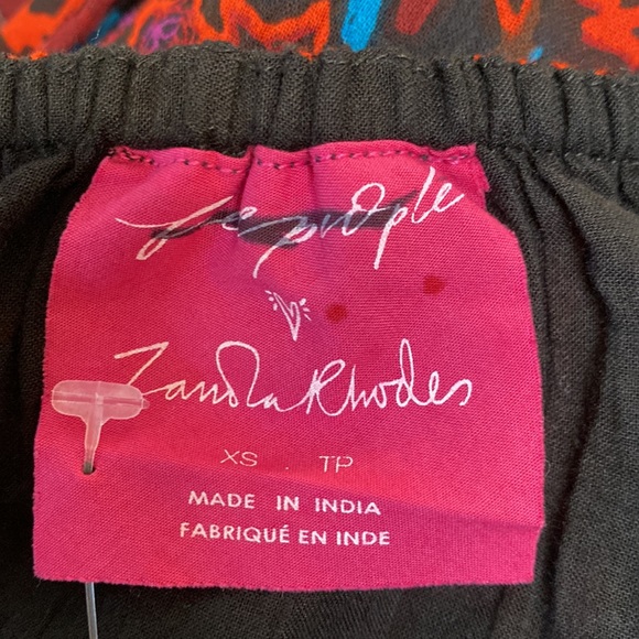 Free People Zandra Rhodes Super Nova Maxi Dress Size XS and S NWOT - Picture 13 of 15